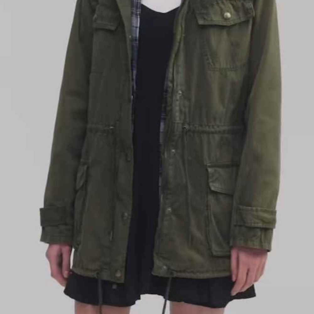 Talula Olive Utility Jacket - Picture 6 of 6